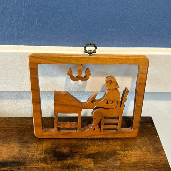 Cut Out Wood Art/ wall Hanging - Picture 1 of 6